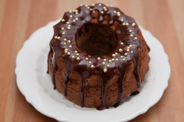 Bolo de chocolate sem açúcar