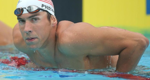 1º - Michael Phelps