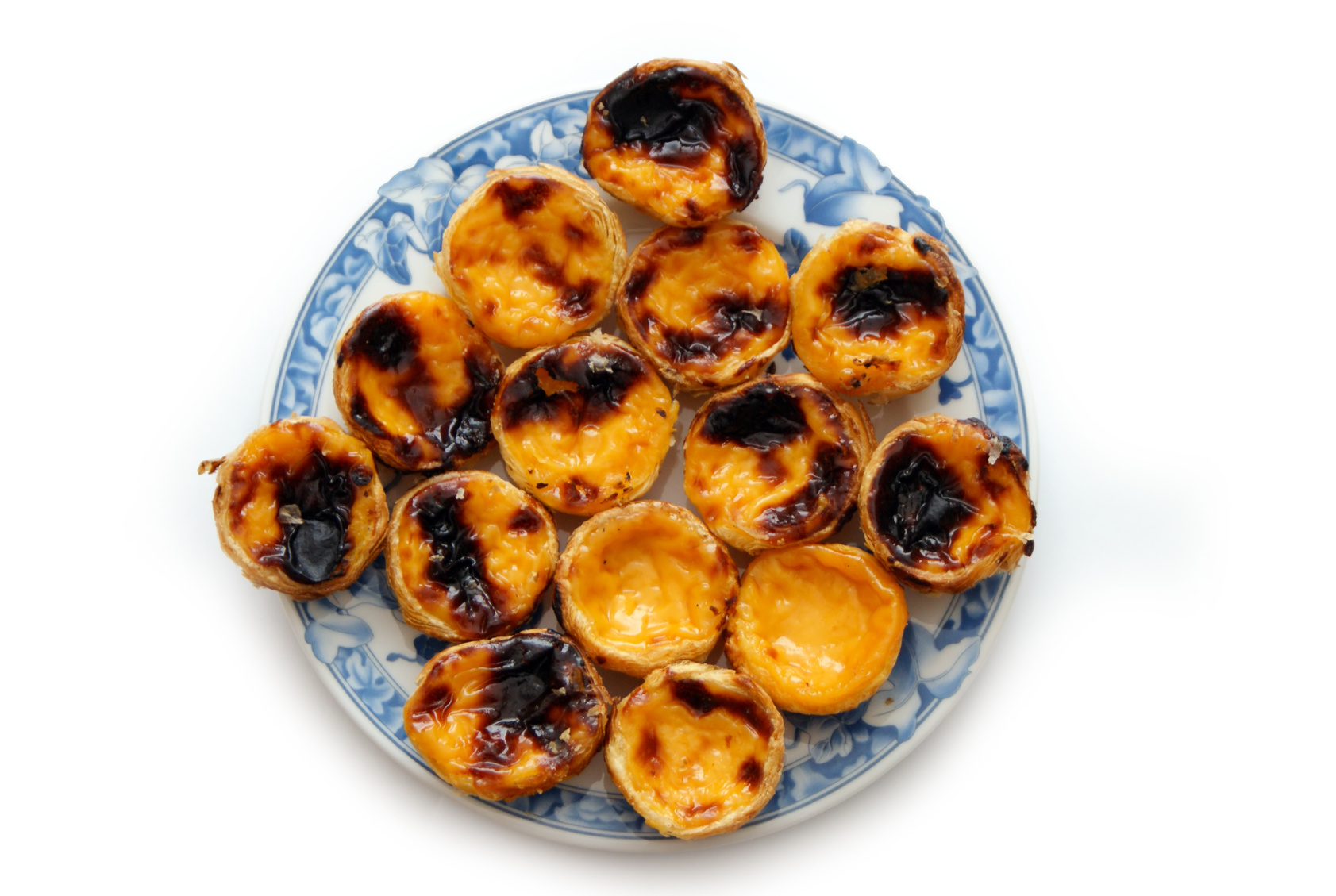 Pastel de nata light (61,87 kcal cada)