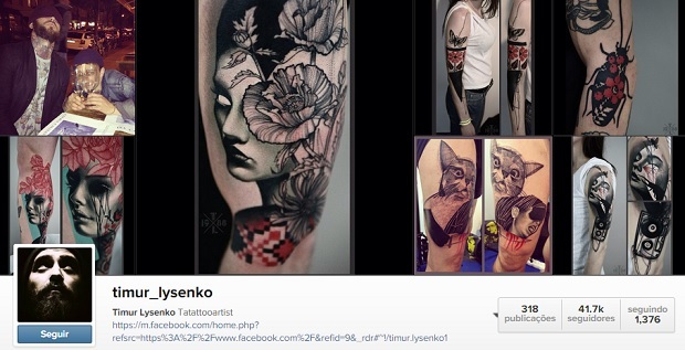 tatuador TIMUR LYSENKO