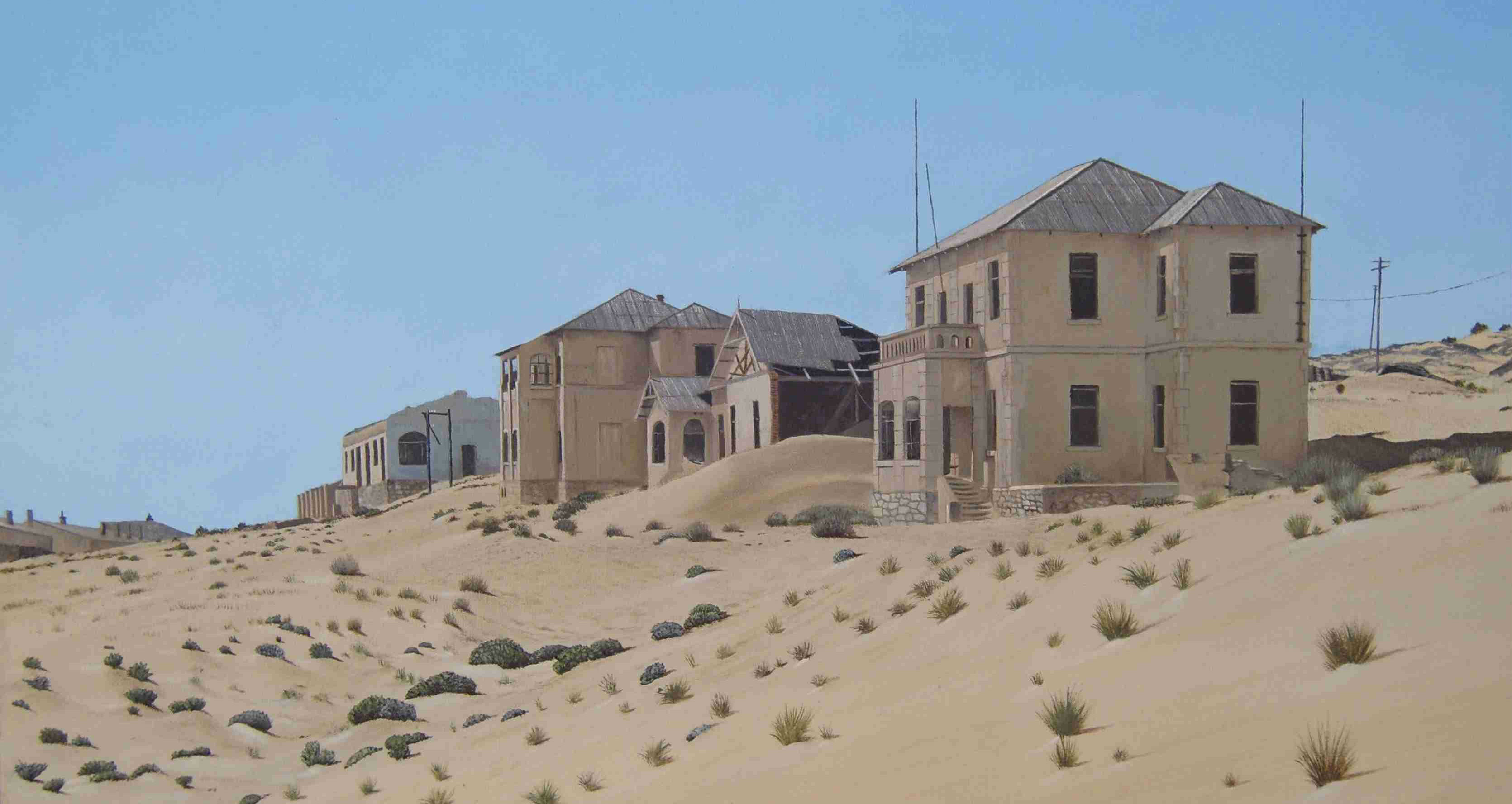 Kolmanskop – Namíbia