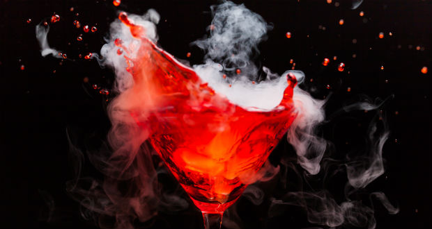 Dry Martini com pimenta
