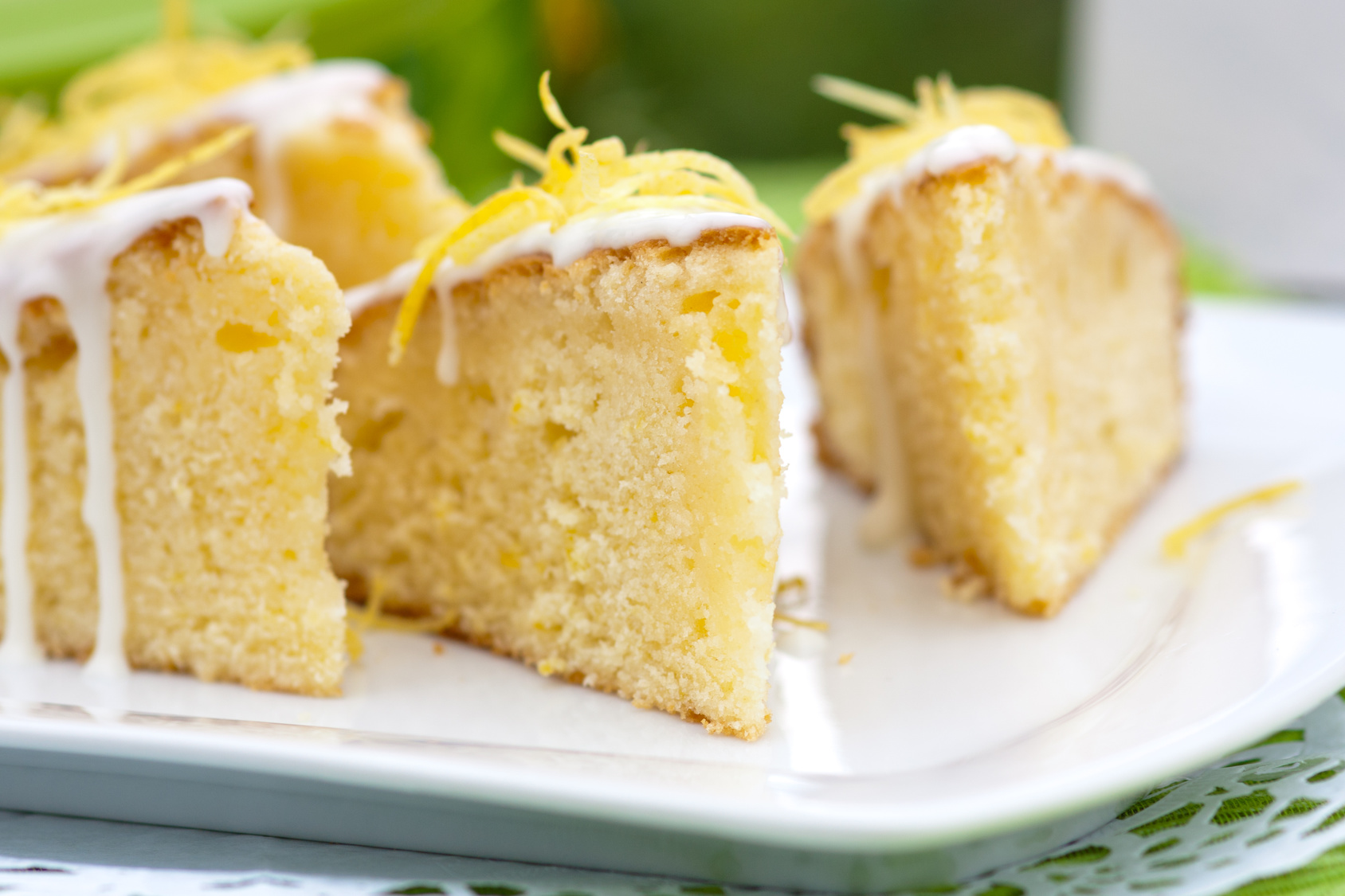 Receita de bolo de limão light