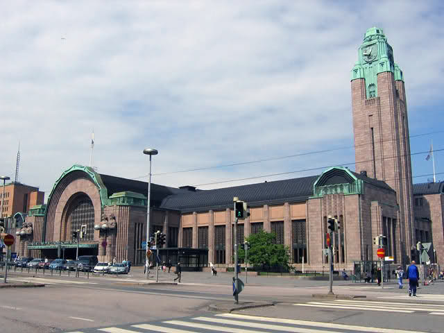 Estação Central de Helsinque – Finlândia