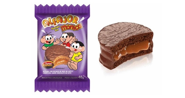 ALFAJOR DA TURMA DA MÔNICA