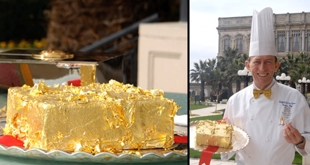7) The Sultan’s Golden Cake - R$ 3.2 mil