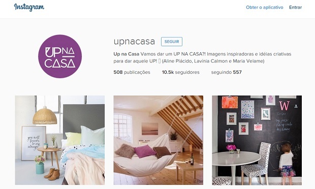 Up na casa perfis no instagram para quem gosta de decoração