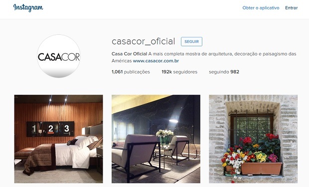 casa cor perfis no instagram para quem gosta de decoração