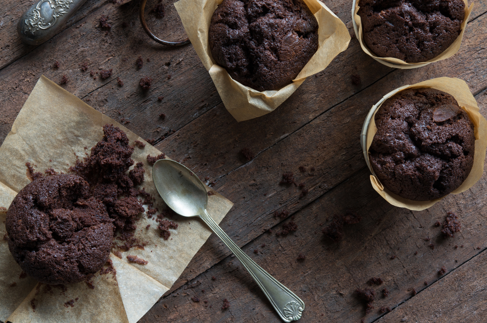 Muffin de chocolate