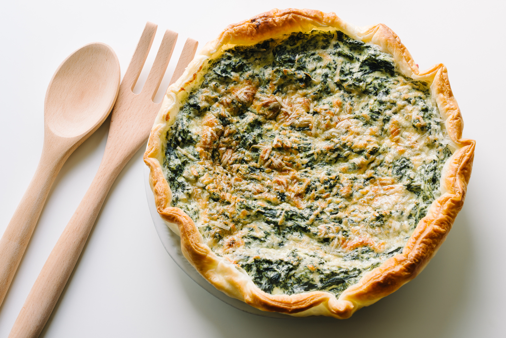 TORTA DE RICOTA E VEGETAIS