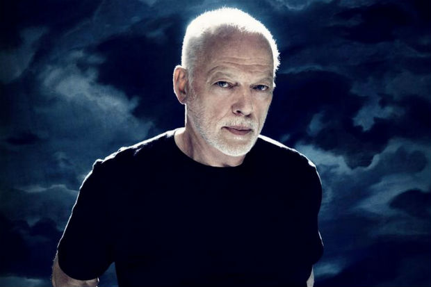 Arte: David Gilmour em Curitiba em 2015