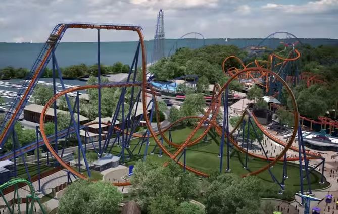 Viagens: Conheça a Valravn Birdseye, a maior e mais rápida montanha-russa do mundo