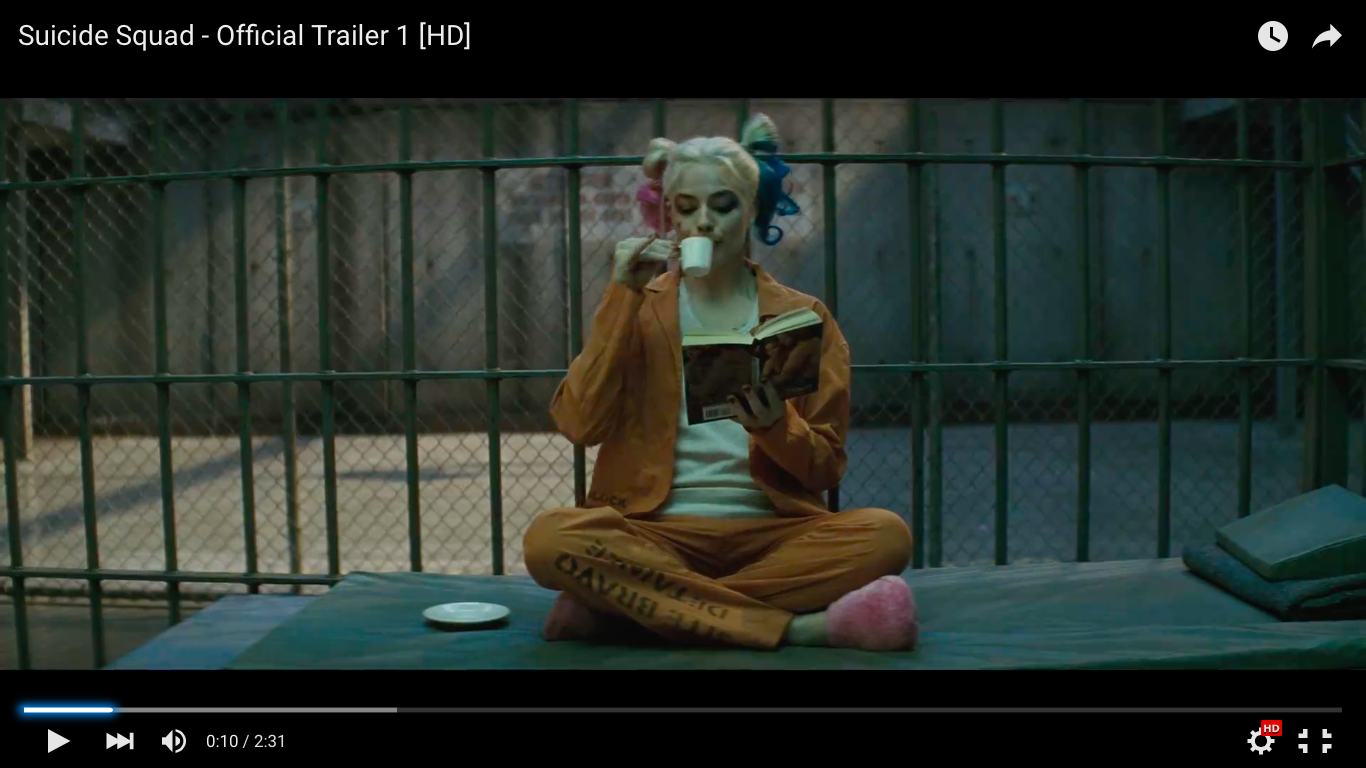 Cinema: Warner divulga o primeiro trailer de “Esquadrão Suicida” 