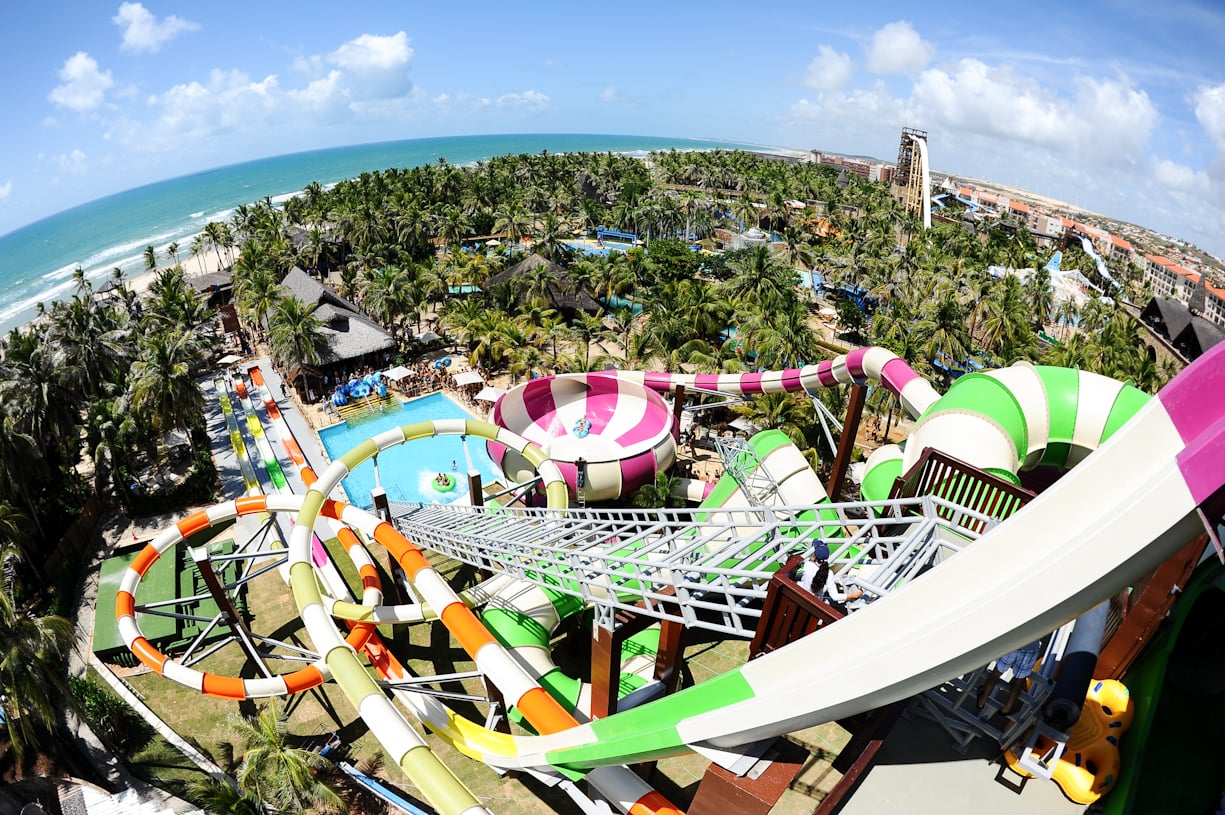 Viagens: 8 brinquedos imperdíveis do Beach Park