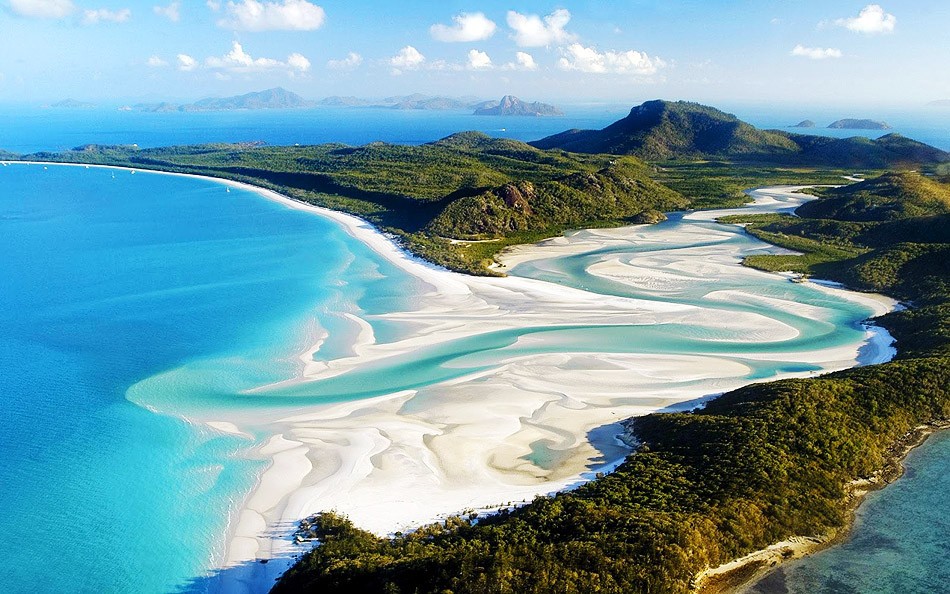 WHITEHAVEN, WHITSUNDAY ISLAND - AUSTRÁLIA 