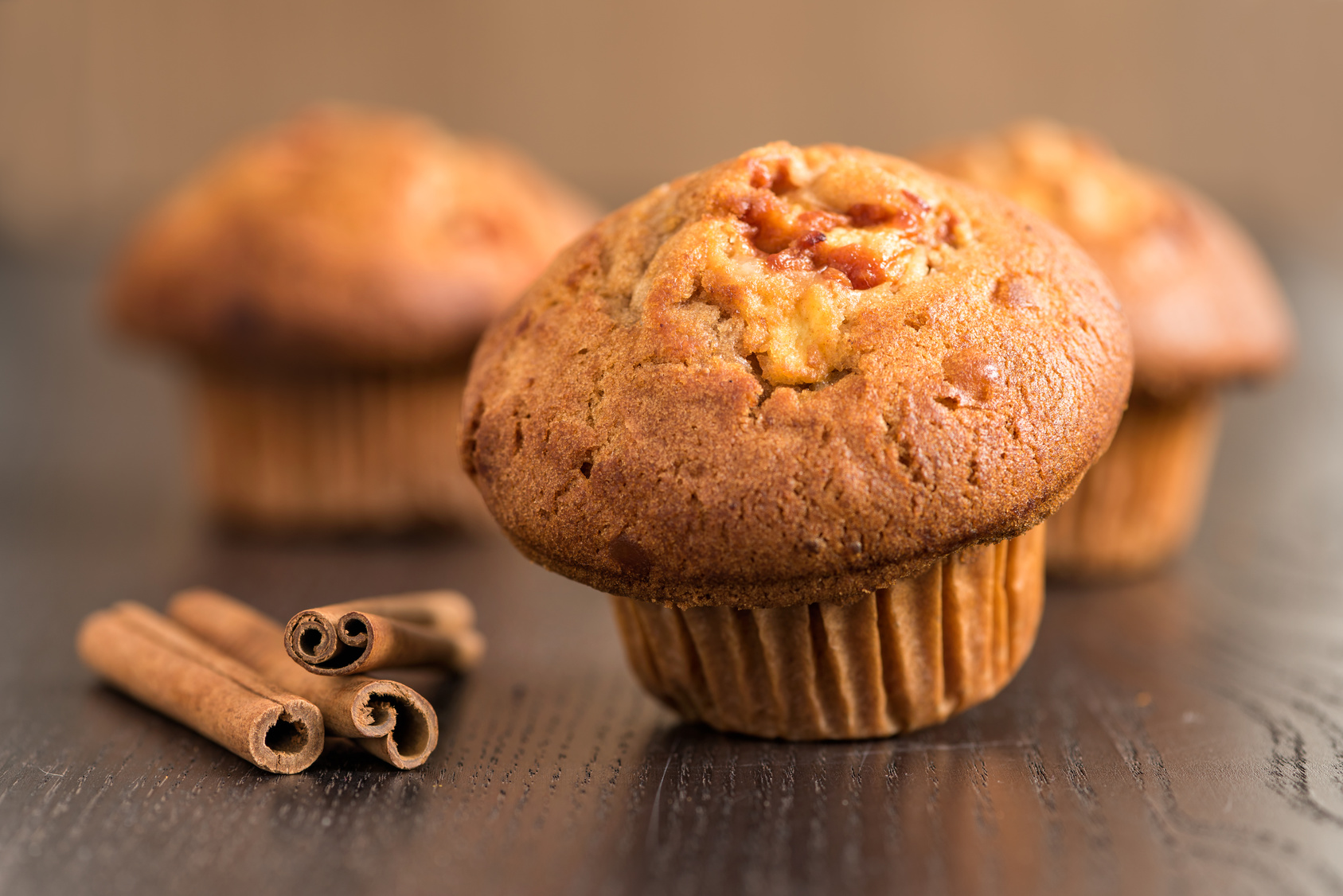 CUPCAKE DE MAÇÃ COM CANELA SEM GLÚTEN