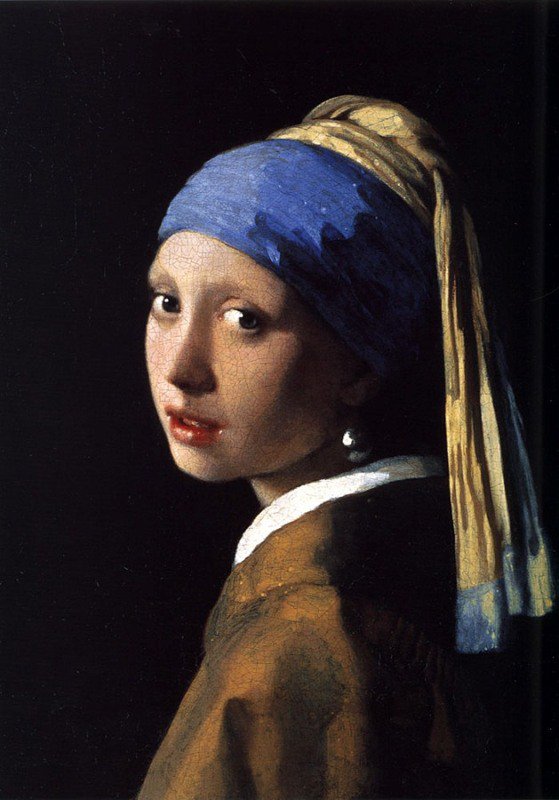 A GAROTA DO BRINCO DE PÉROLAS -  JOHANNES VERMEER 