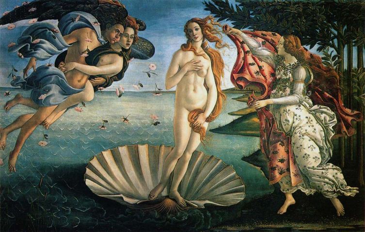 O NASCIMENTO DE VÊNUS - SANDRO BOTTICELLI 