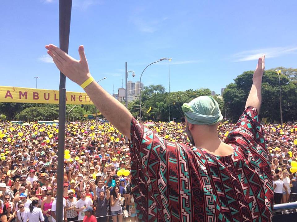 Na Cidade: Bloco do Santo Forte no Mirante 9 de Julho