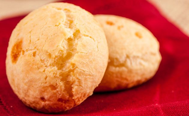 Pão de queijo sem queijo