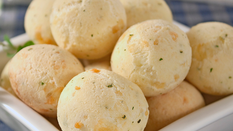 Pão de Queijo com Ervas