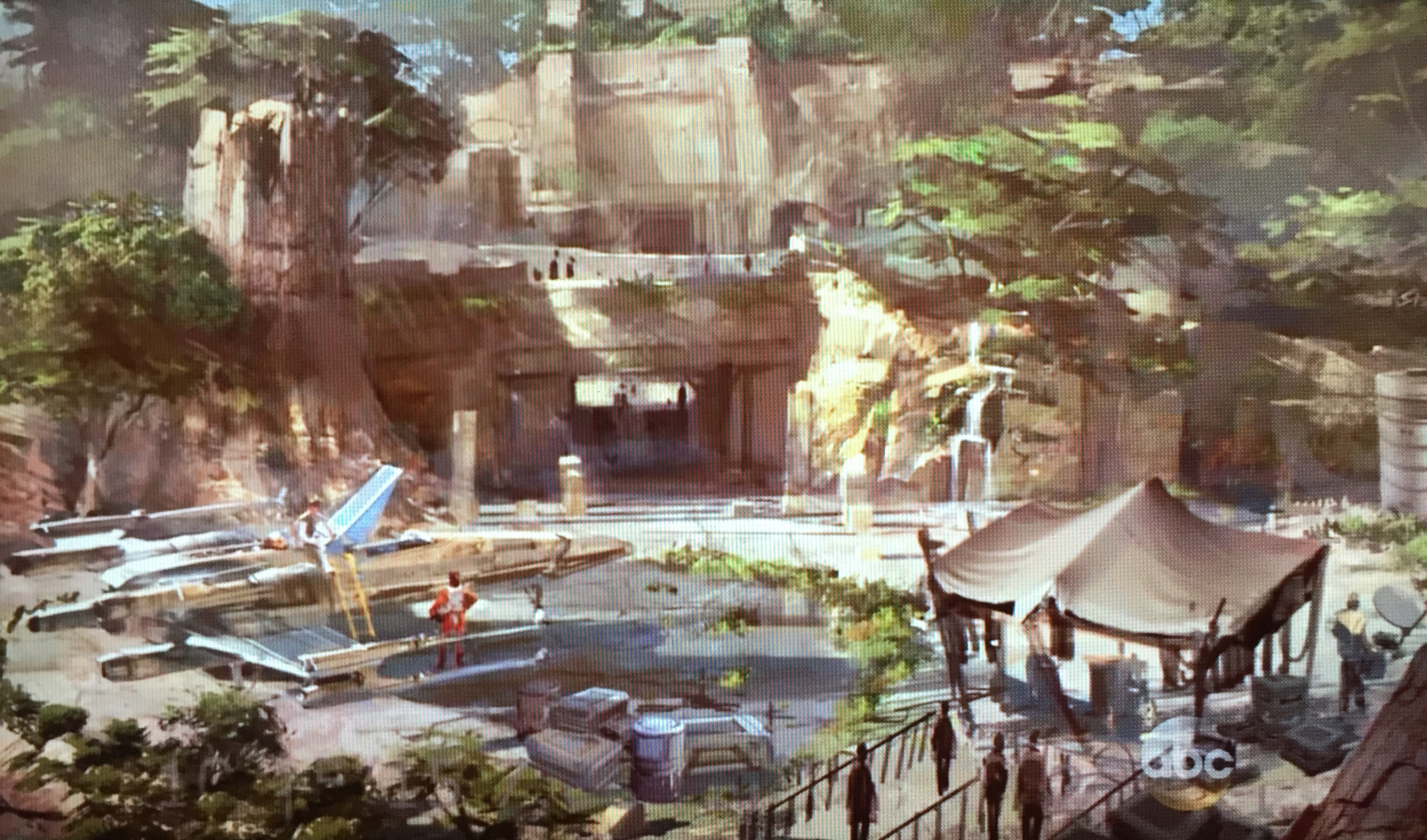 Artes conceituais: Star Wars Land