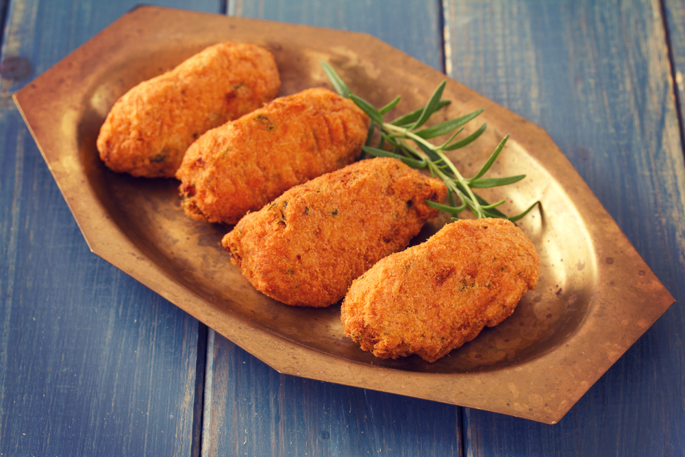 CROQUETE DE VEGETAIS