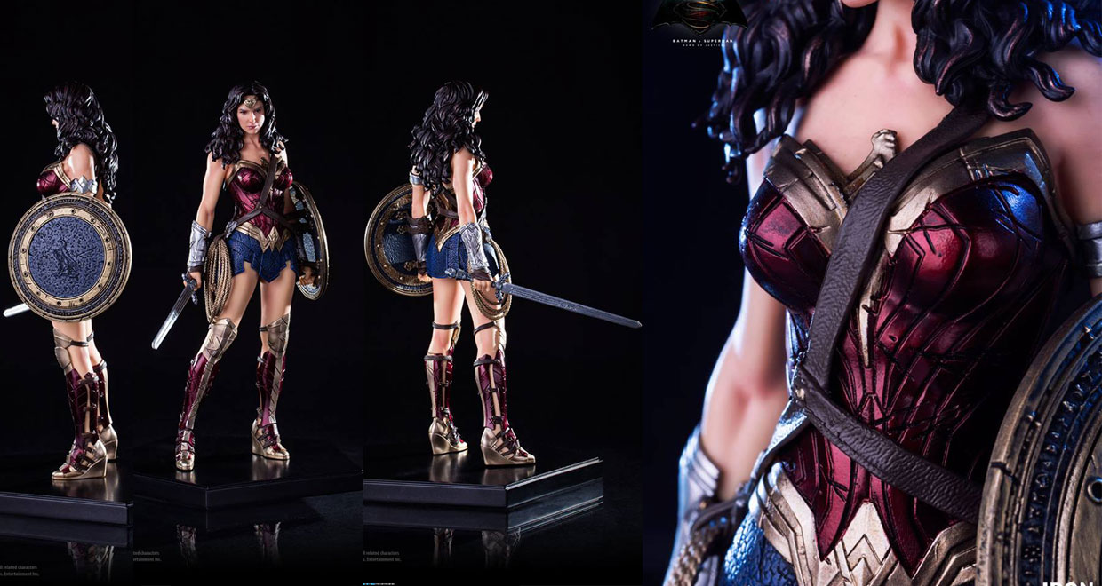 Mulher-Maravilha Iron Studios Art Scale 1:10*