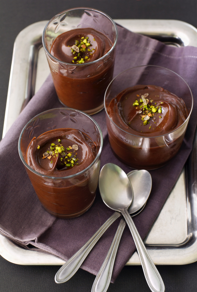 Mousse de Abacate com Cacau