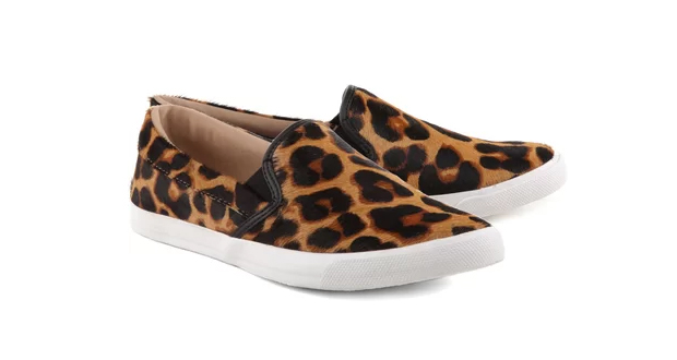 Tenis Slip On Animal Print, da Anacapri