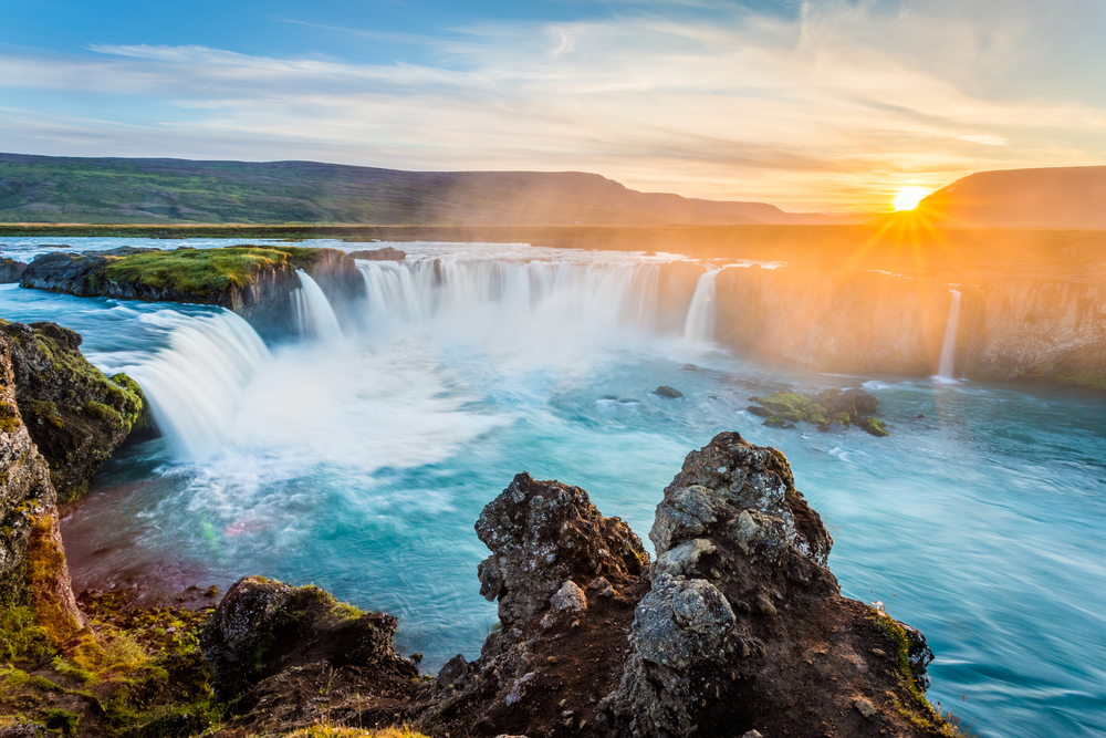 Cachoeiras na Islândia
