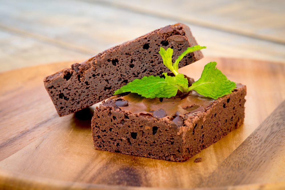 BROWNIE FUNCIONAL SEM GLÚTEN E SEM LACTOSE