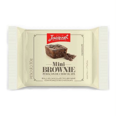 MINI BOLO DE CHOCOLATE TIPO BROWNIE JACQUET - 30% off