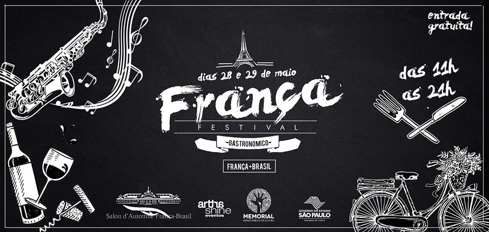 Arte: Festival de Gastronomia França e Brasil 