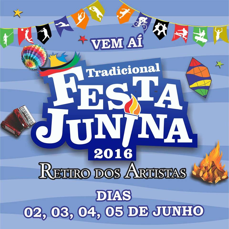 Na Cidade: Festa Junina do Retiro dos Artistas 2016