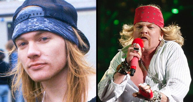 Os 10 melhores 'antes e depois' dos ídolos do rock