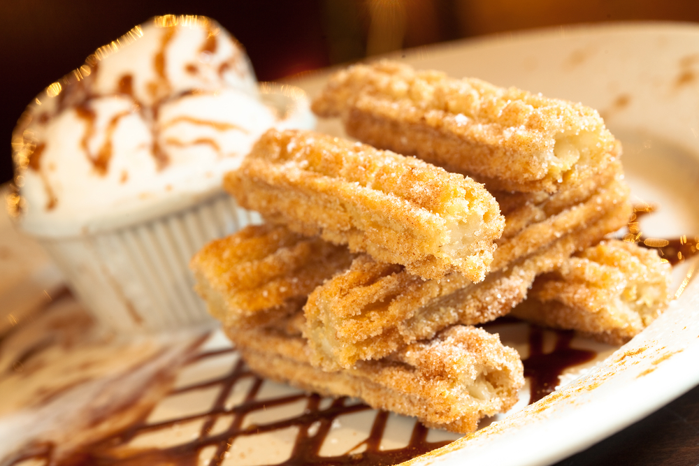 Churros de doce de leite 