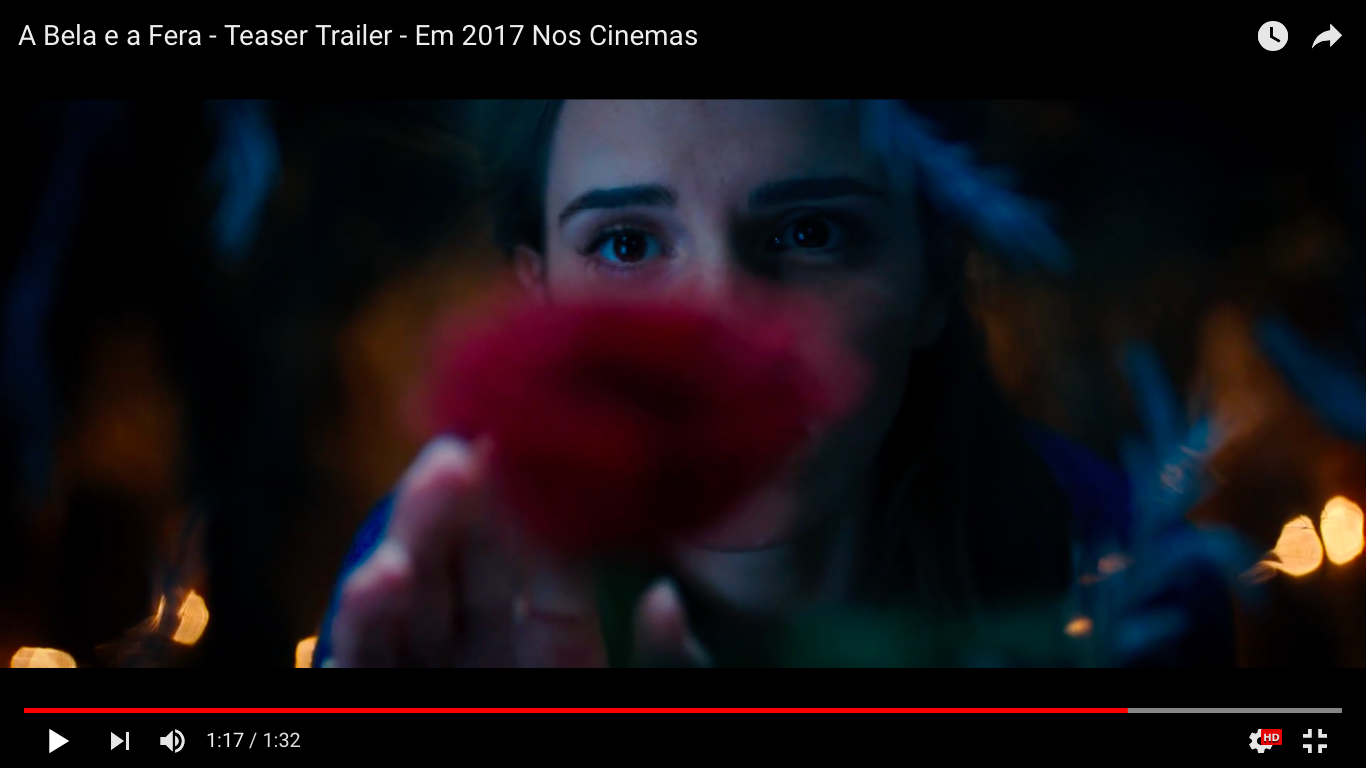 Cinema: “A Bela e A Fera”, com Emma Watson, ganha seu primeiro trailer