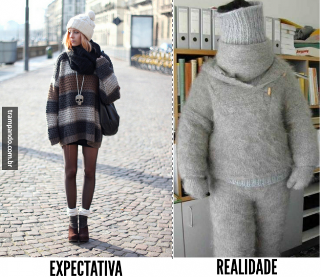 roupas elegantes de frio