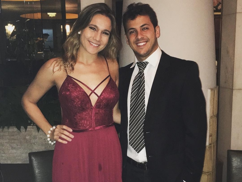 Fernanda Gentil e Matheus Braga