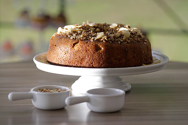 Bolo de Maçã com especiarias da Vivian