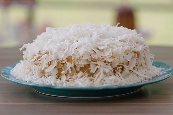 Bolo de Tapioca Granulada