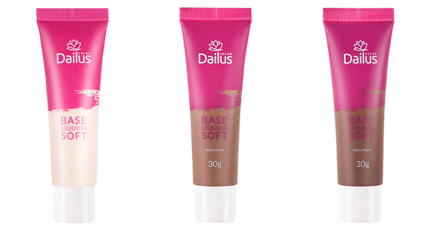 Base Líquida Dailus Soft com Efeito Matte