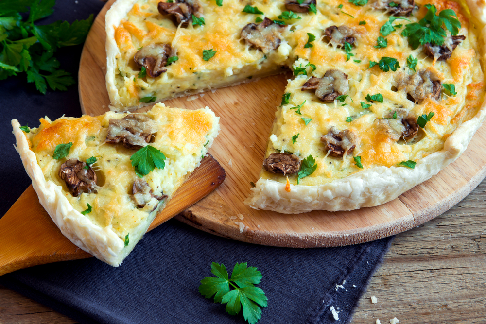 Quiche de funghi