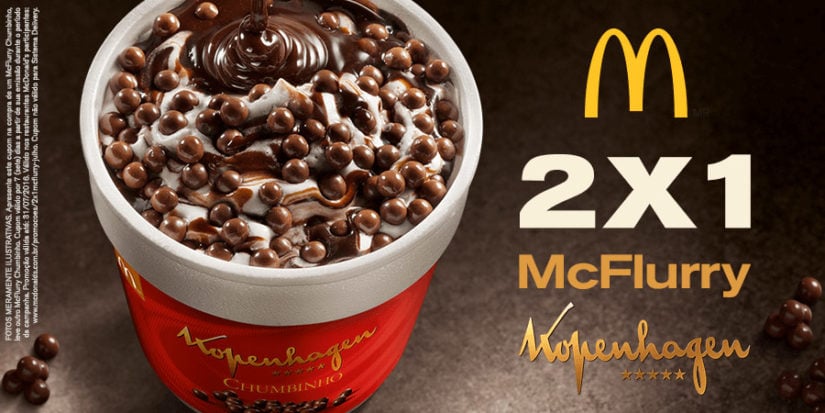 Promoções (antigo): Promoção do Mc Donald's dá desconto em lanche, sorvete e combo família 