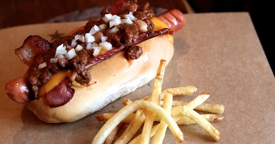 Texas Chilli Hot Dog