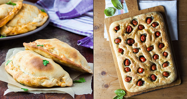 Restaurantes: Aprenda a fazer calzone e focaccia pra italiano nenhum botar defeito