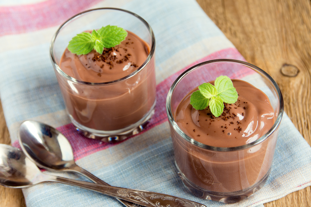 MOUSSE DE CAFÉ, CHOCOLATE E MENTA