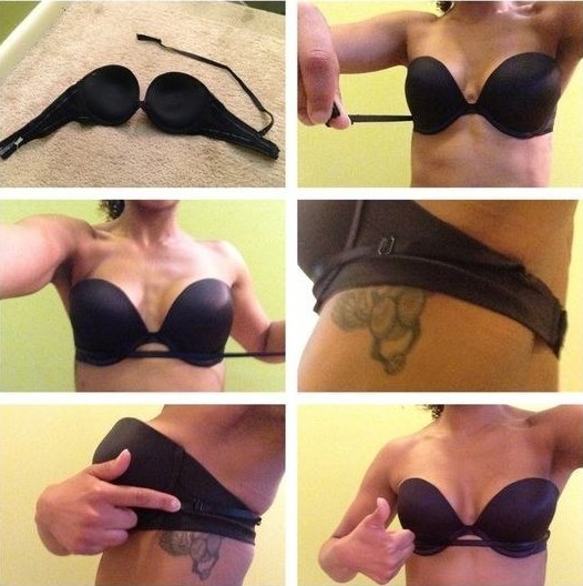 sutiã para blusa aberta nas costas