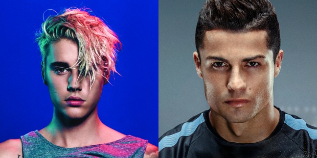 Cinema: Justin Bieber pode estar ao lado de Cristiano Ronaldo em filme sobre o Real Madrid